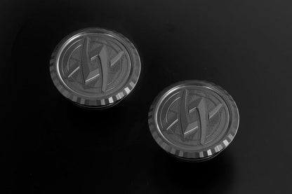 Z650RS Black ARCHI Logo Plug Series Frame Front Type-1 Left and Right Set