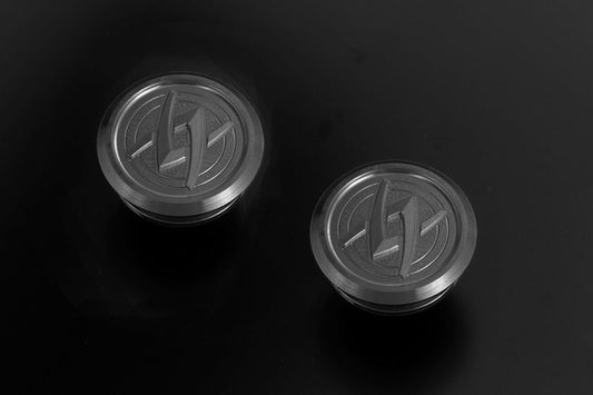 Z650RS Black ARCHI Logo Plug Series Frame Front Type-1 Left and Right Set