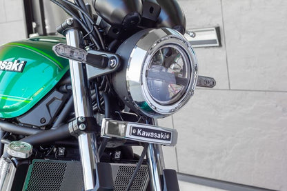 Z650RS Black Stem Emblem & Mount Stay Set 1 set