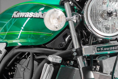 カーボンハイフローステムカバー Z650RS