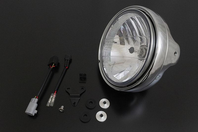 Z650RS Multi-Reflector Clear Headlight Plated 1 Set