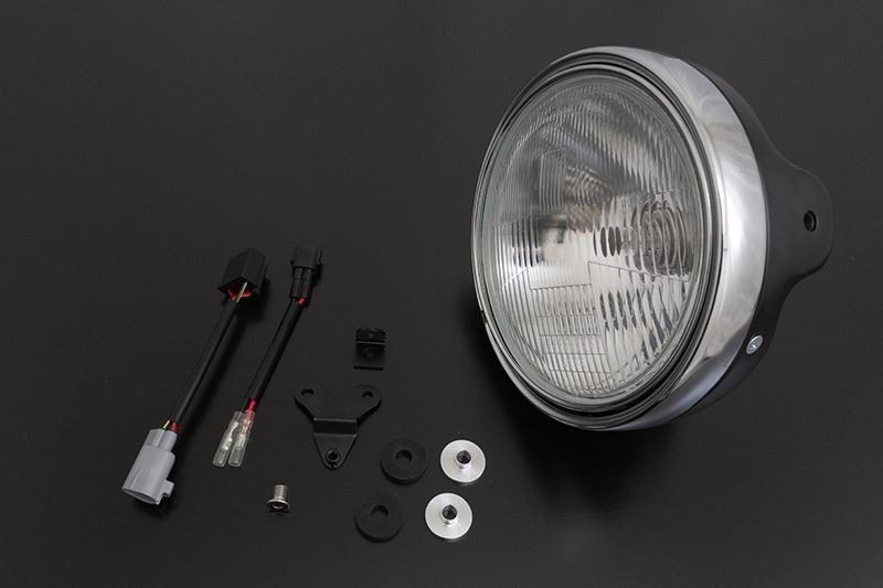 コンベックスヘッドライトキット ブラック Z650RS