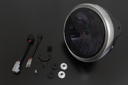 マルチリフレクタースモークヘッドライト ブラック Z650RS