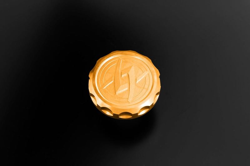 Z650RS Gold Stem Top Cap Cover Type-2, 1 piece