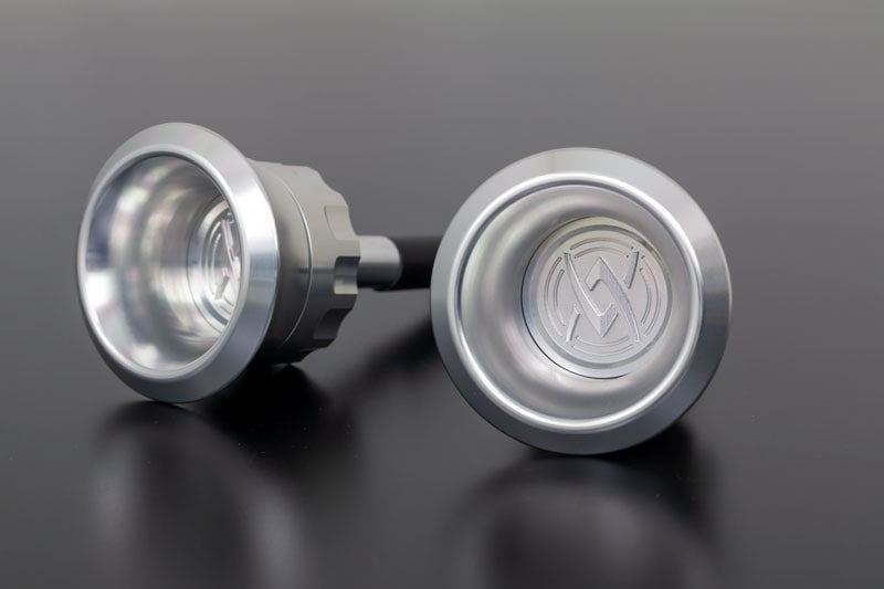 フロントアクスルガード シルバーベース Z650RS 1セット
