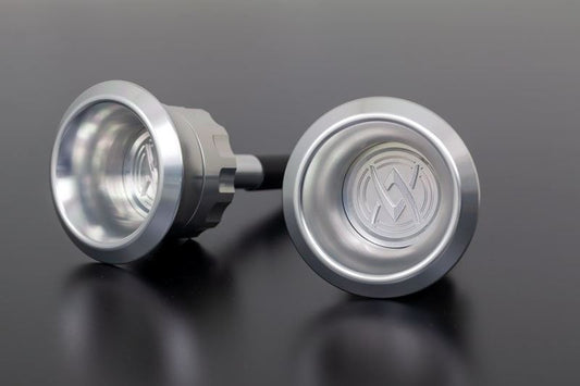 フロントアクスルガード シルバーベース Z650RS 1セット