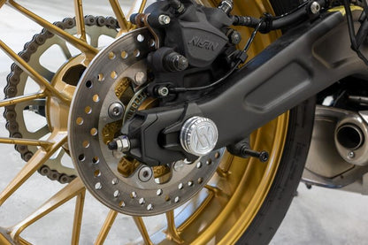 ブラック リアアクスルヘッドガード Z650RS 1個