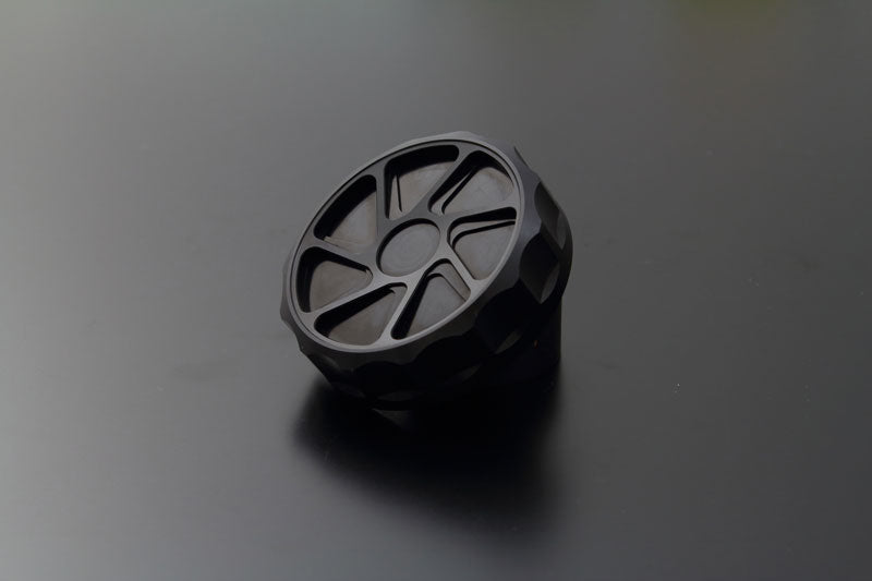 BILLET マスターシリンダーキャップ NISSIN製マスターシリンダー TYPE-RS ブラック