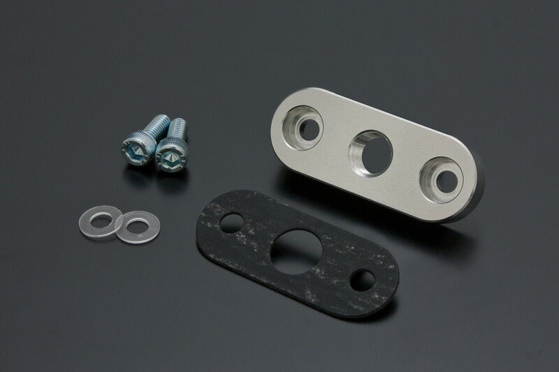 Fitting adapter, plate type, for 3/8 inch, plate pitch 44mm