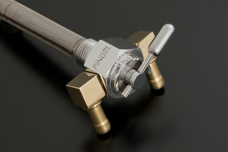 デュアルアウトリザーブ付 3000シリーズ 3/8\"NPT 燃料コック