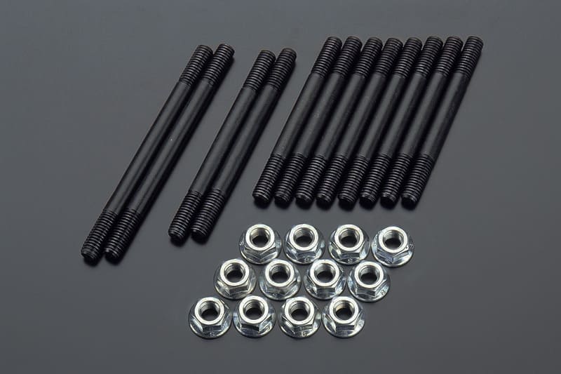 クロモリメインベアリング(クランク)スタッドボルトセット Z750-1100