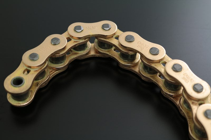 EKチェーン Oリングシールチェーン 630-100L ゴールド