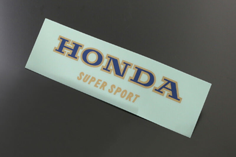 タンクステッカー 赤タンク用青文字 1枚入 CB400F