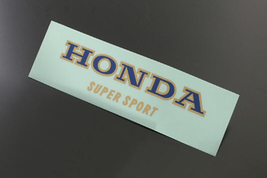 タンクステッカー 赤タンク用青文字 1枚入 CB400F