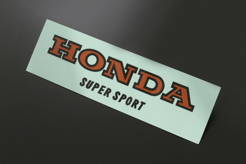 タンクステッカー 黄タンク用橙文字 1枚入 CB400F