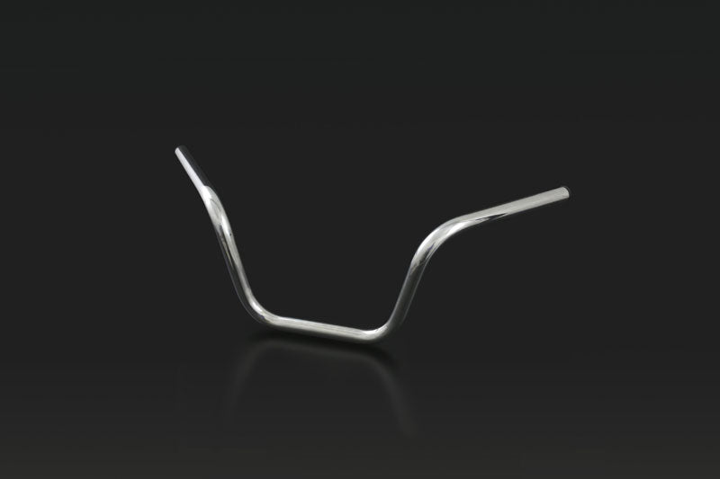 ハンドルバー スチール製クロームメッキ S2ハンドル シボリタイプ