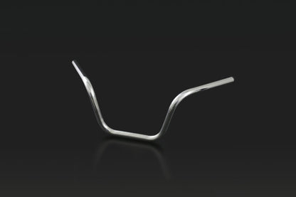 ハンドルバー スチール製クロームメッキ S2ハンドル シボリタイプ