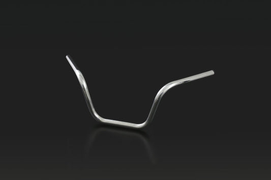 ハンドルバー スチール製クロームメッキ S2ハンドル シボリタイプ