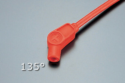 テ－ラ－ プラグコ－ド ブラック 45° 2個入