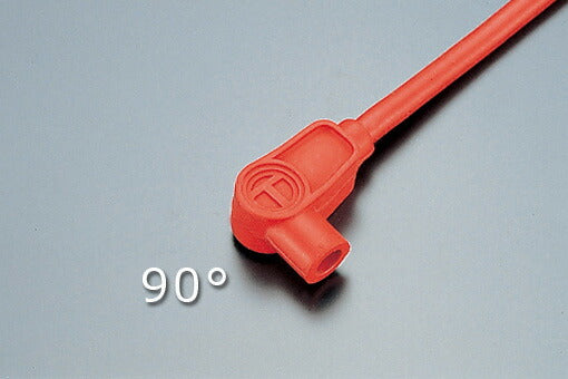 テ－ラ－ プラグコ－ド レッド 90° 2個入