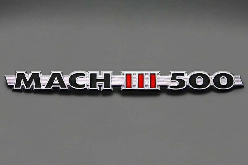 Side Cover Emblem Black Dents/Black Letters H1