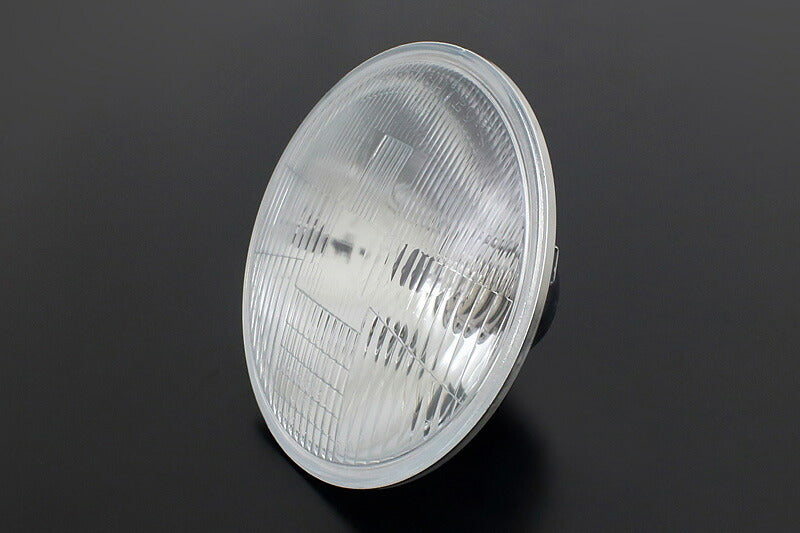 Convex Series Headlight for Old Kawasaki Models, with Chrome Case & Rim - Z1/Z2, Z750/900/1000, Z750FX1/Z1000MK2, Z1R-1