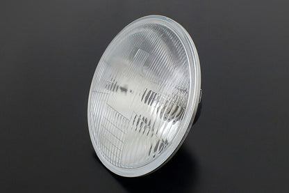 Convex Series Headlight for Old Kawasaki Models, with Chrome Case & Rim - Z1/Z2, Z750/900/1000, Z750FX1/Z1000MK2, Z1R-1