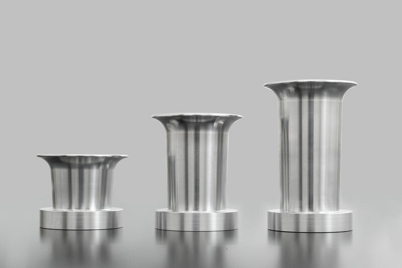 Billet Air Funnel Silver Short 45mm 1 pc.