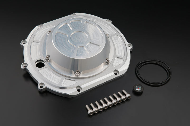 BILLET クラッチカバー シルバー Z1/Z2 Z750-1000 Z1R