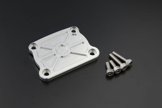 BILLET キックブロックオフカバー シルバー Z1/Z2 Z750-1000 Z1R