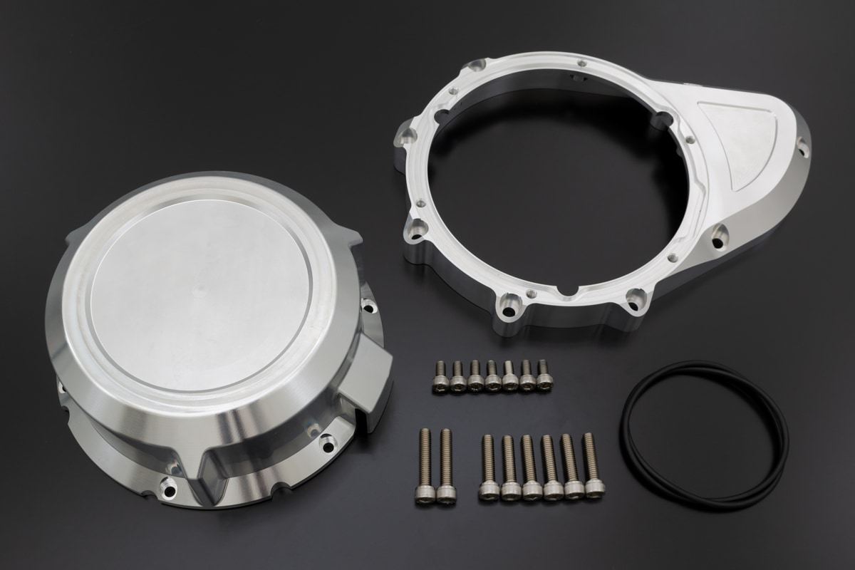 BILLETダイナモカバー Type-Z シルバー 1セット