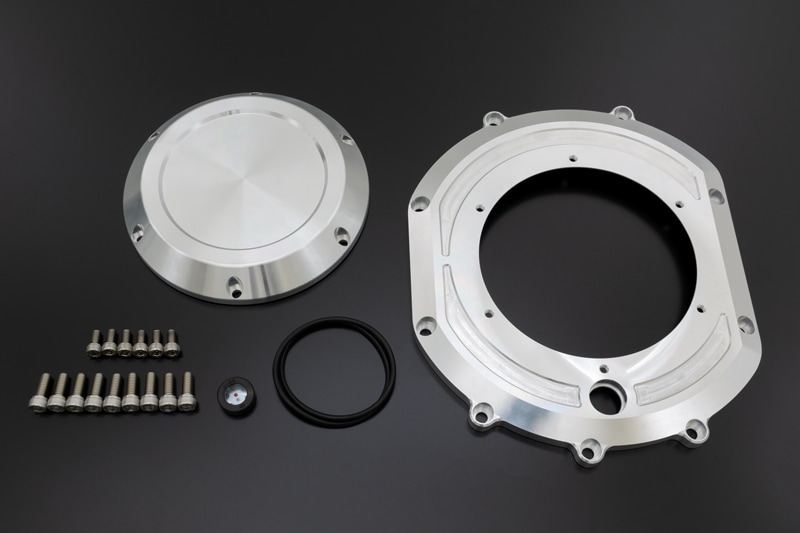 BILLETダイナモカバー Type-Z シルバー 1セット