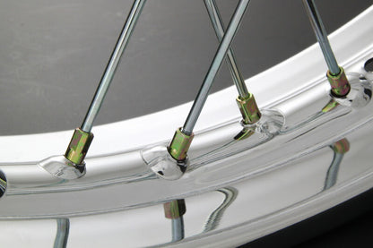 ユニクロメッキスポークセット フロント KH250/400 ディスク