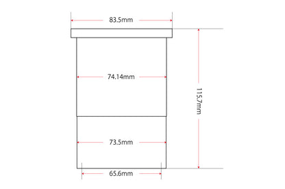 Standard size sleeve Z1