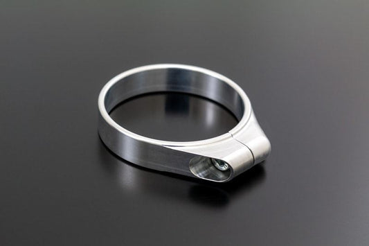 ビレットインシュレーターバンド アルミ素地仕上げ ビッグインシュレーター用 内径53Φ(フリー状態) 幅12mm 1個