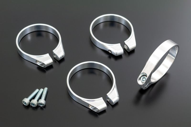 Billet Insulator Band Black Anodized for Big Insulator, Inner Diameter 53Φ (Free State), Width 12mm, 1 pc