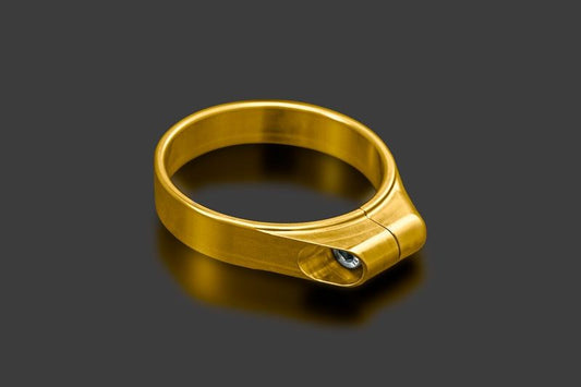 ビレットインシュレーターバンド 真鍮 ビッグインシュレーター用 内径53Φ(フリー状態) 幅12mm 1個