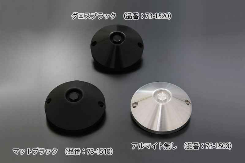 BILLET S1-TYPEポイントカバー マットブラック Z1000R1/R2