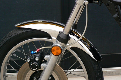 Z/KZフロントナローフェンダー クロームメッキ