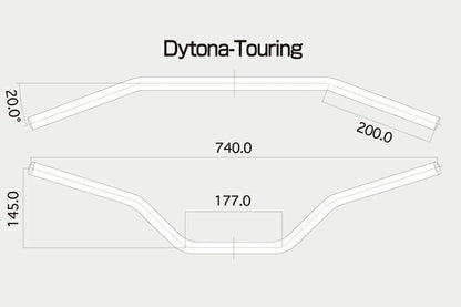 ステンレスハンドルバー DAYTONA TOURING