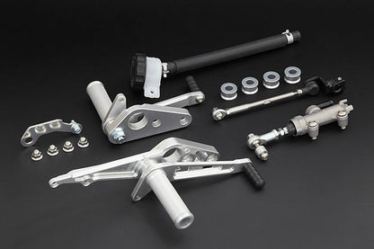 BILLET バックステップキット ディスクブレーキ用 TYPE-1 シルバー Z1/Z2 Z750～1000 Z1R