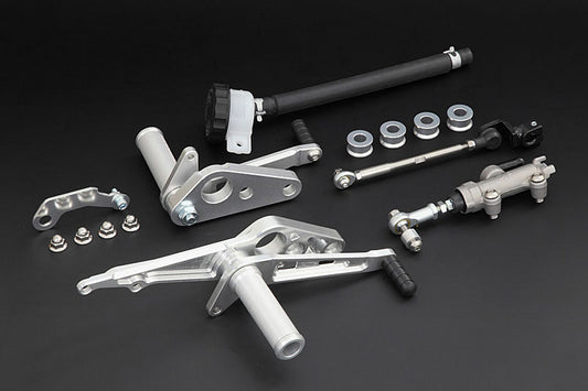 BILLET バックステップキット ディスクブレーキ用 TYPE-1 シルバー Z1/Z2 Z750～1000 Z1R