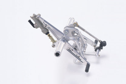 BILLET バックステップキット ディスクブレーキ用 TYPE-1 シルバー Z1/Z2 Z750～1000 Z1R