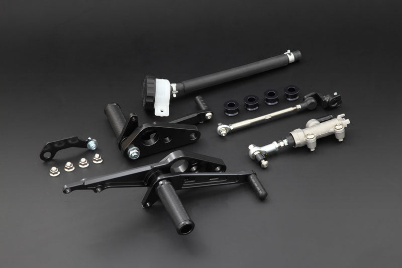 BILLET バックステップキット ディスクブレーキ用 TYPE-1 ブラック Z1/Z2 Z750～1000 Z1R