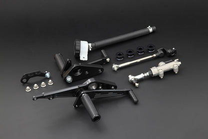 BILLET バックステップキット ディスクブレーキ用 TYPE-1 ブラック Z1/Z2 Z750～1000 Z1R