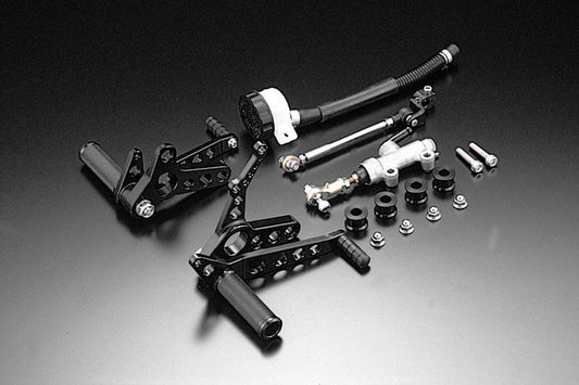 BILLET バックステップキット ディスクブレーキ用 TYPE-2 ブラック Z1/Z2 Z750/900/1000 Z750FX1/Z1000MK2 Z1R-1/2