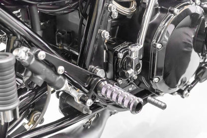 BILLETバックステップ TYPE-Z シルバー Z1 Z2 KZ900 Z750 Z750D1 KZ1000 KZ1000MK(2) Z750FX Z1-R