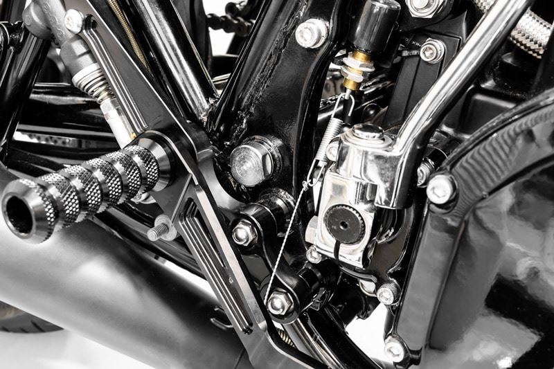 BILLETバックステップ TYPE-Z ブラック Z1 Z2 KZ900 Z750 Z750D1 KZ1000 KZ1000MK(2) Z750FX Z1-R