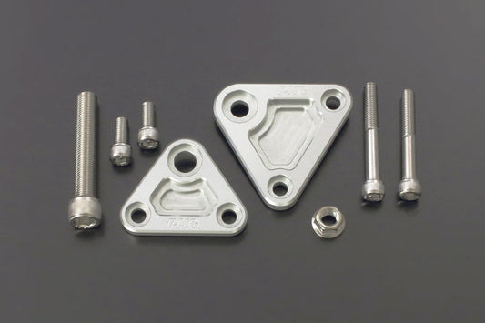 BILLET エンジンマウントシリーズ フロントマウントセット シルバー Z1/Z2 Z750D1 Z750FX Z1000A1/2 Z1000MK2 Z1R-1/2