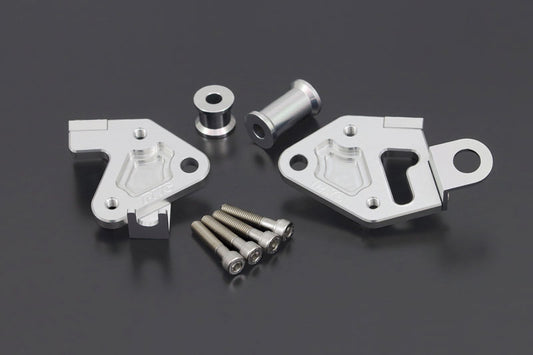 BILLET エンジンマウントシリーズ リアマウントセット シルバー Z750FX-1 Z1000MK2 Z1R-1型/2型